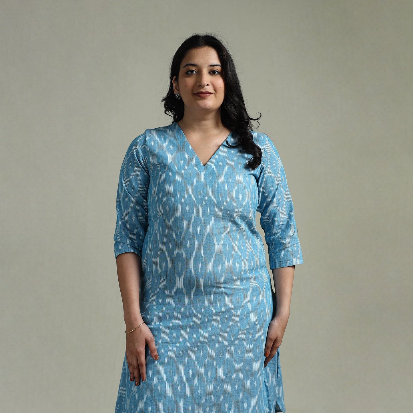 Pochampally ikat cotton co-ord set for women 13