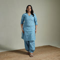 Pochampally ikat cotton co-ord set for women 13