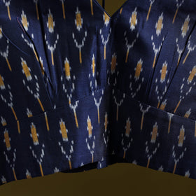 Pochampally ikat cotton readymade blouse 09 - handcrafted