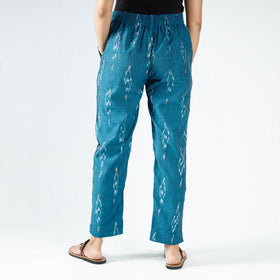 Buy Pochampally Ikat Cotton Tapered Pant for Women Online at iTokri.com