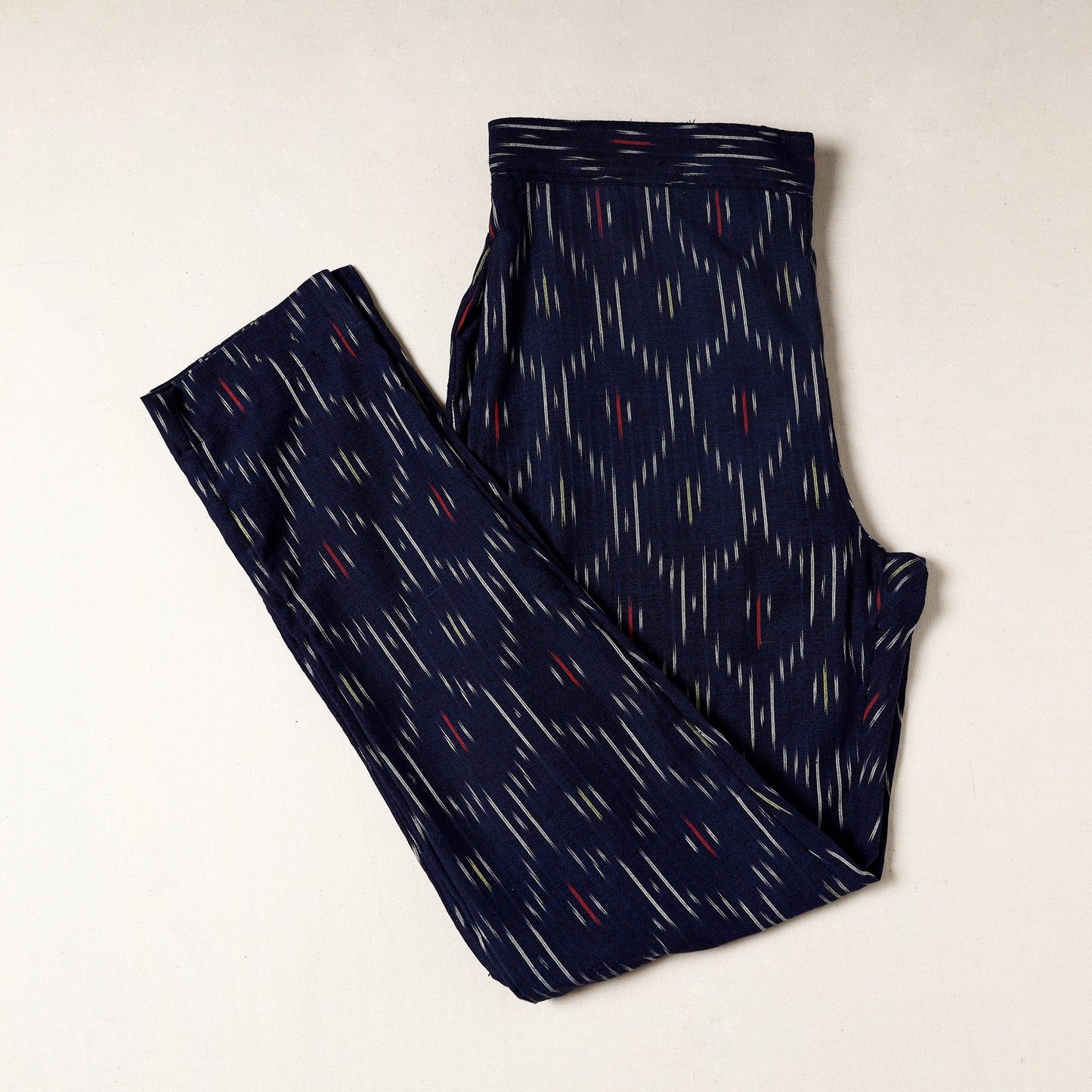  Pochampally Ikat Cotton Tapered Pant for Women Online at iTokri.com