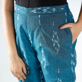 Buy Pochampally Ikat Cotton Tapered Pant for Women Online at iTokri.com
