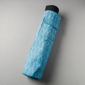 Blue Pochampally Ikat Cotton Yoga Mat Bag 