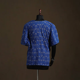 Pochampally ikat gota work cotton kaftan (short) 26