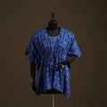 Pochampally ikat gota work cotton kaftan (short) 26