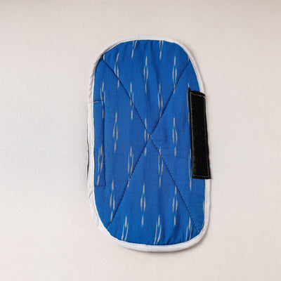 Blue - Pochampally Ikat Handmade Fridge Handle Cover