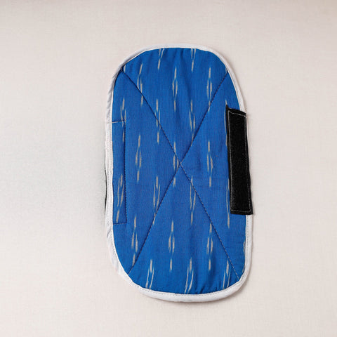 Blue - Pochampally Ikat Handmade Fridge Handle Cover