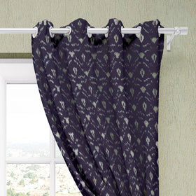  Pochampally Ikat Pure Cotton Fabric Window Curtain 