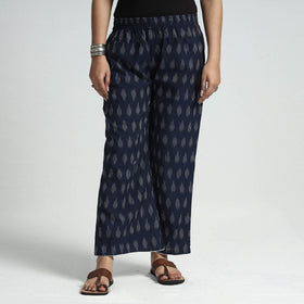 Buy Kalamkari Block Printed Cotton Elasticated Palazzo Online at iTokri.com