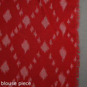 Buy Blue Pochampally Ikat Weave Handloom Cotton Saree