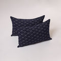 Pochampally ikat weave pillow cover (set of 2) 19