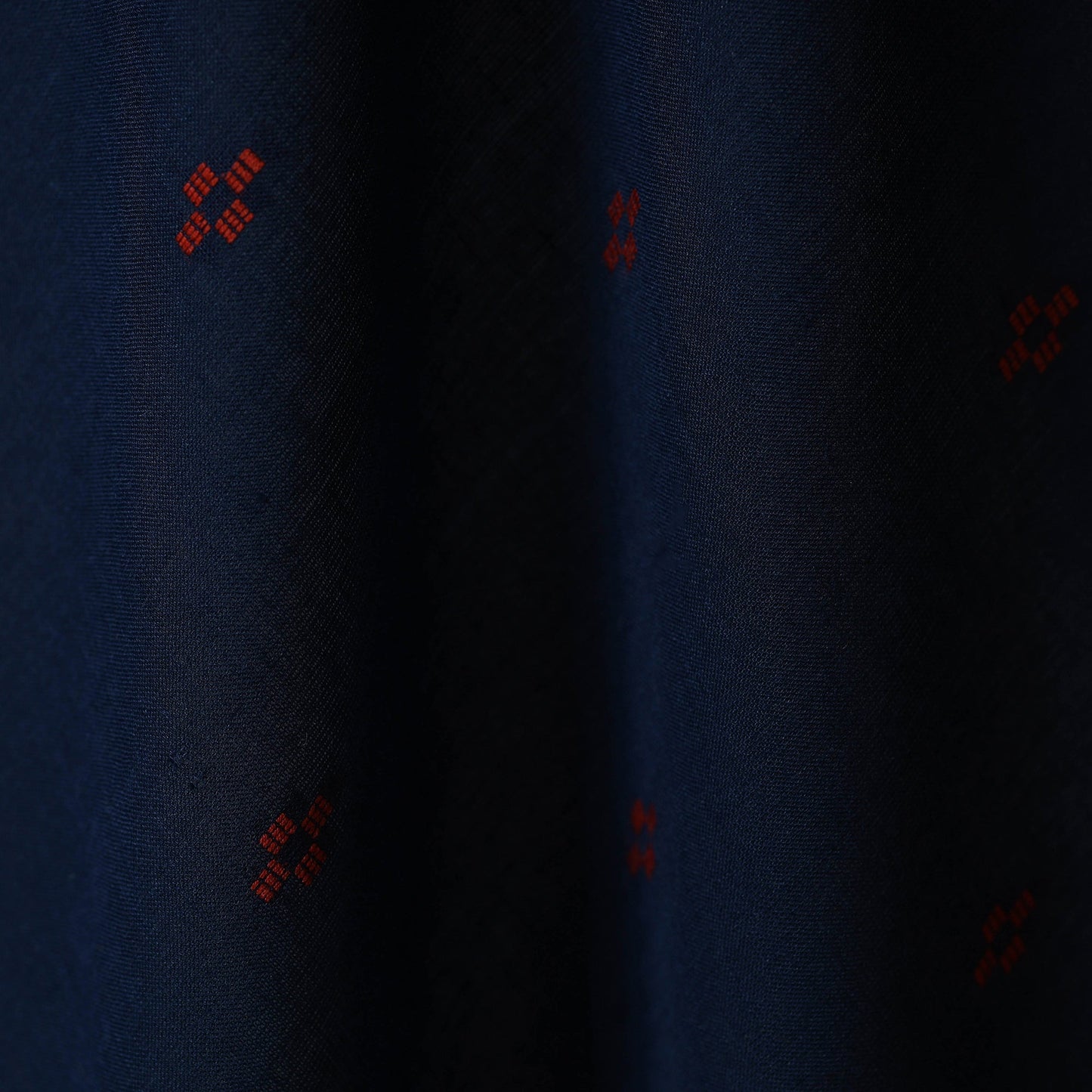 Prewashed cotton jacquard fabric 03 - handcrafted