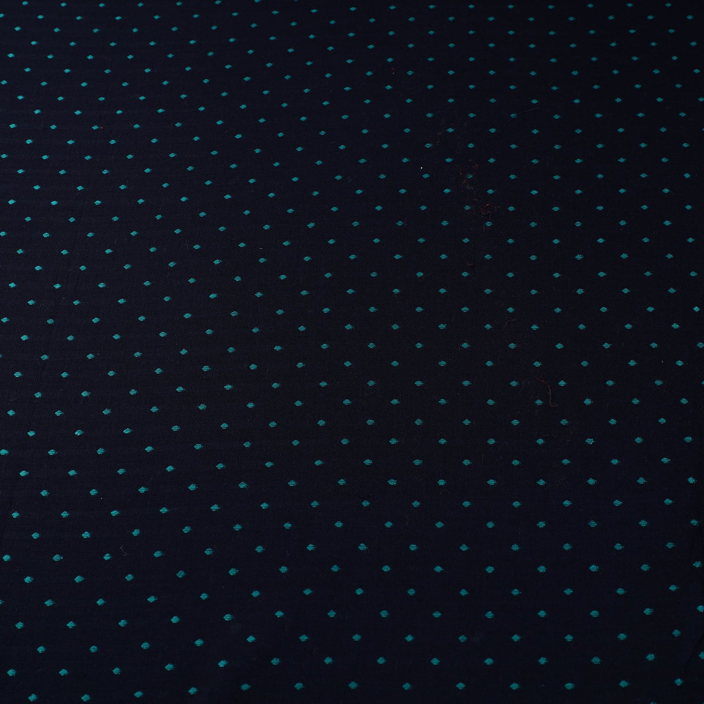 Blue Prewashed Cotton Jacquard Fabric