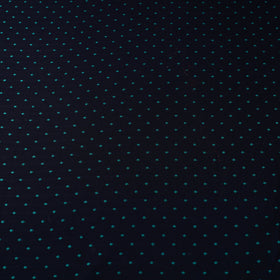 Blue Prewashed Cotton Jacquard Fabric