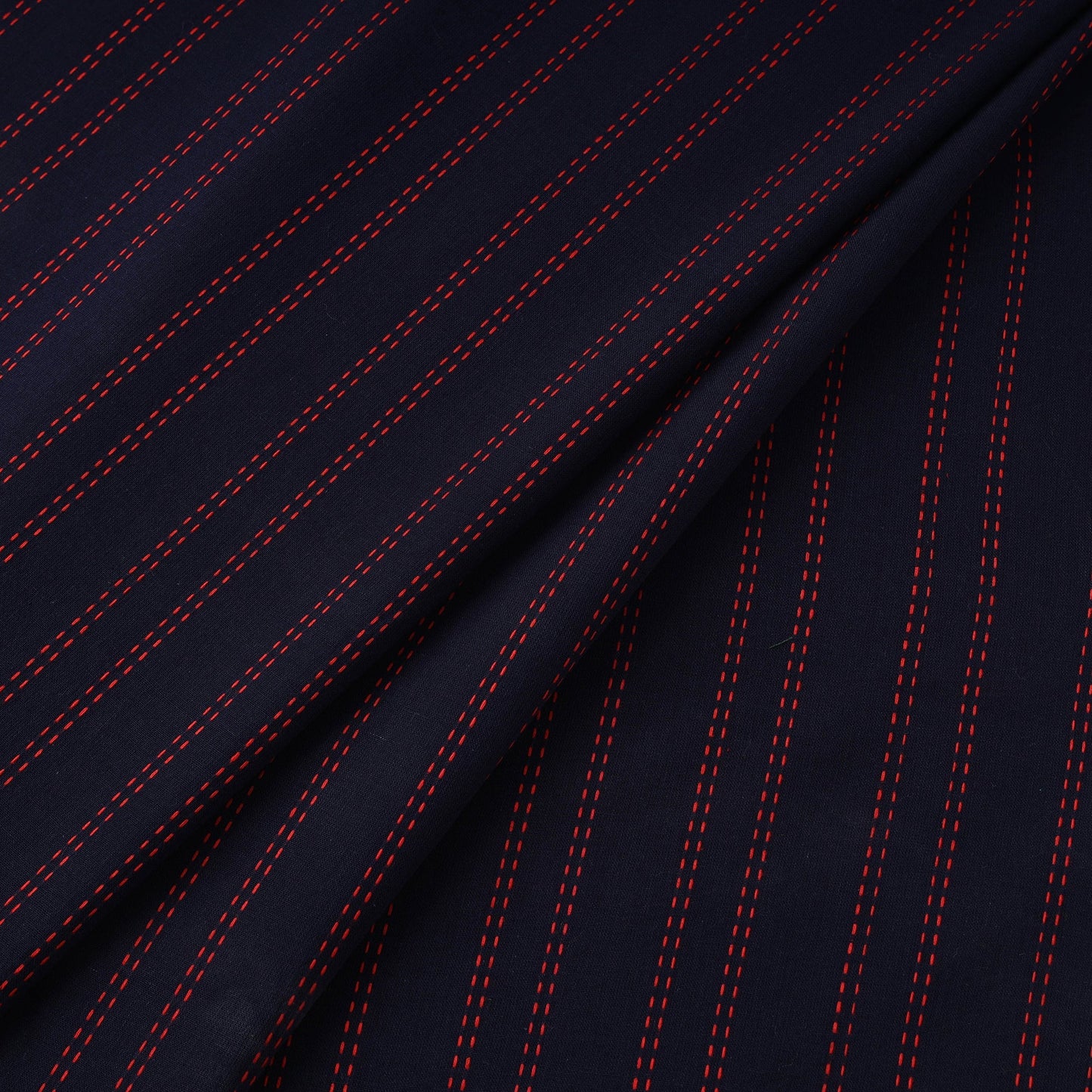 Prewashed cotton jacquard fabric 04 - handcrafted