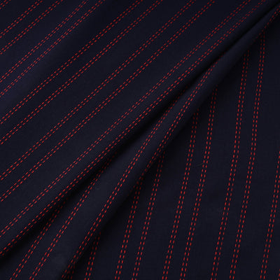 Prewashed cotton jacquard fabric 04 - handcrafted