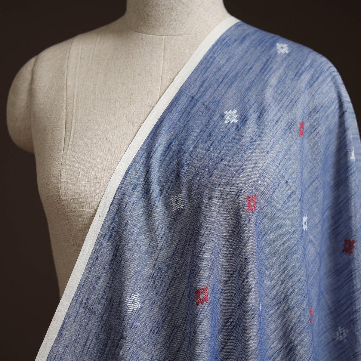 Prewashed cotton jacquard fabric 21 - handcrafted