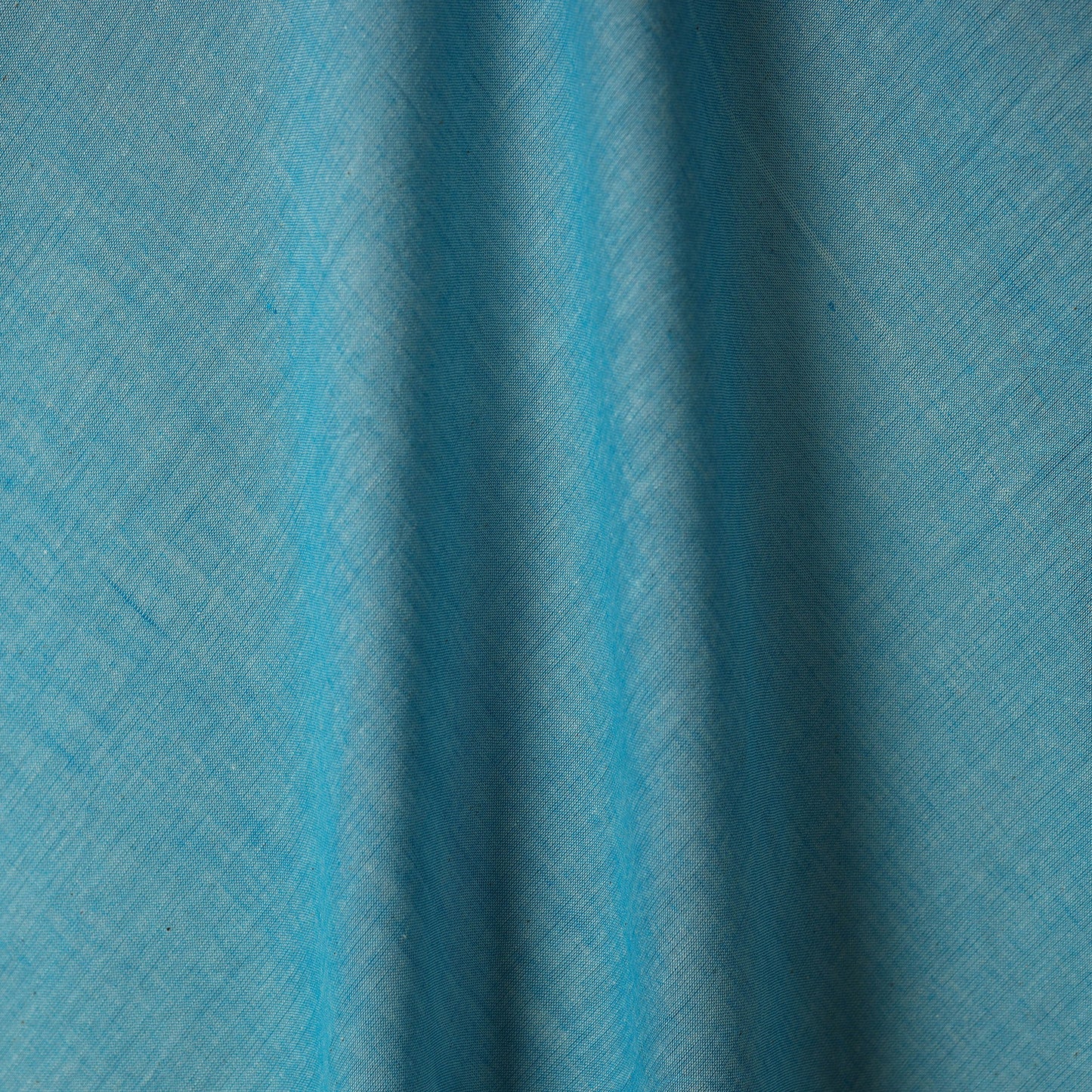Blue - prewashed cotton jacquard fabric 28 - handcrafted
