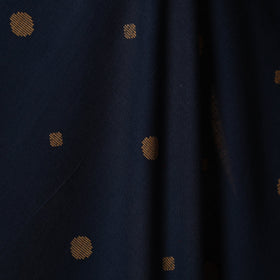 Blue - prewashed cotton jacquard weave fabric 29