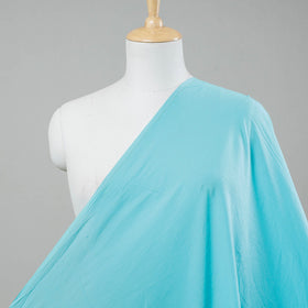  Blue Prewashed Cotton Plain Fabric