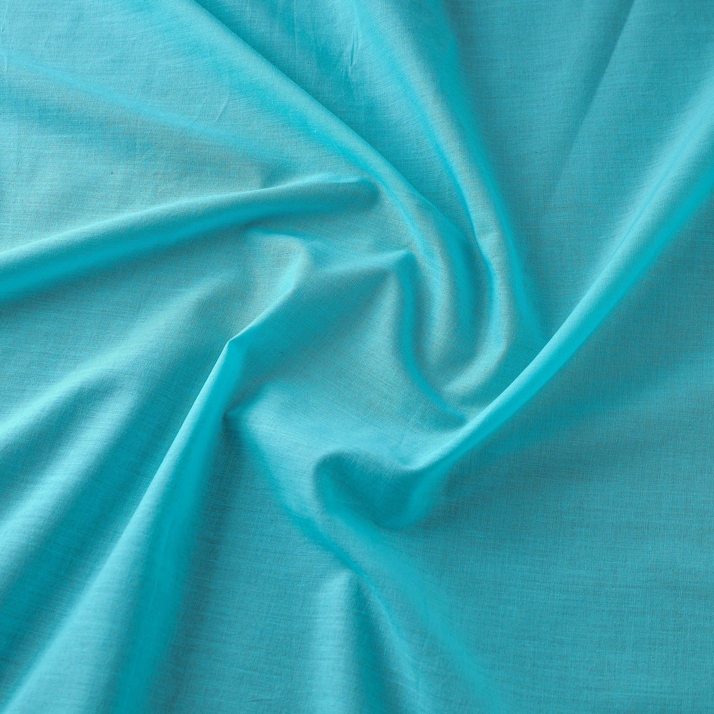  Blue Prewashed Cotton Plain Fabric