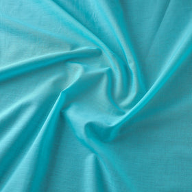  Blue Prewashed Cotton Plain Fabric