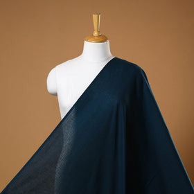Blue - prewashed cotton plain fabric 11 - handcrafted