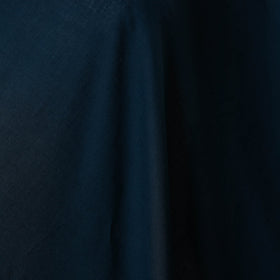 Blue - prewashed cotton plain fabric 11 - handcrafted