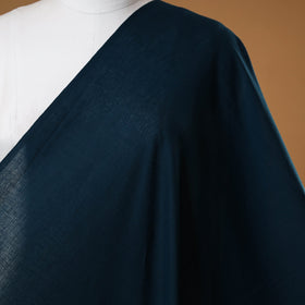 Blue - prewashed cotton plain fabric 11 - handcrafted