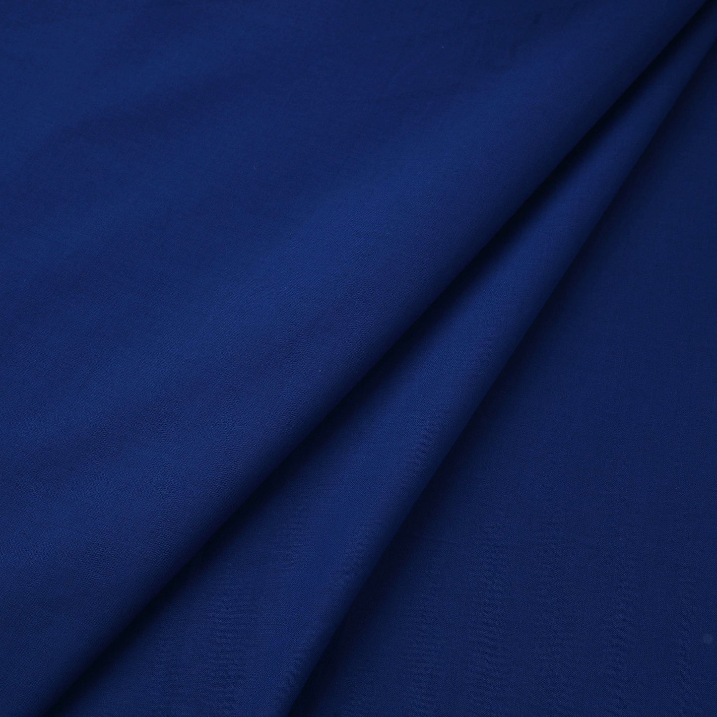 Blue Prewashed Cotton Plain Fabric
