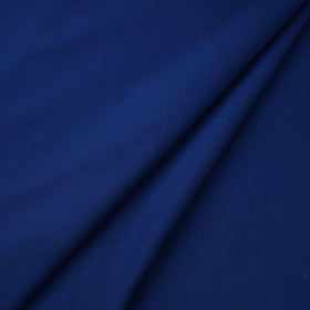 Blue Prewashed Cotton Plain Fabric