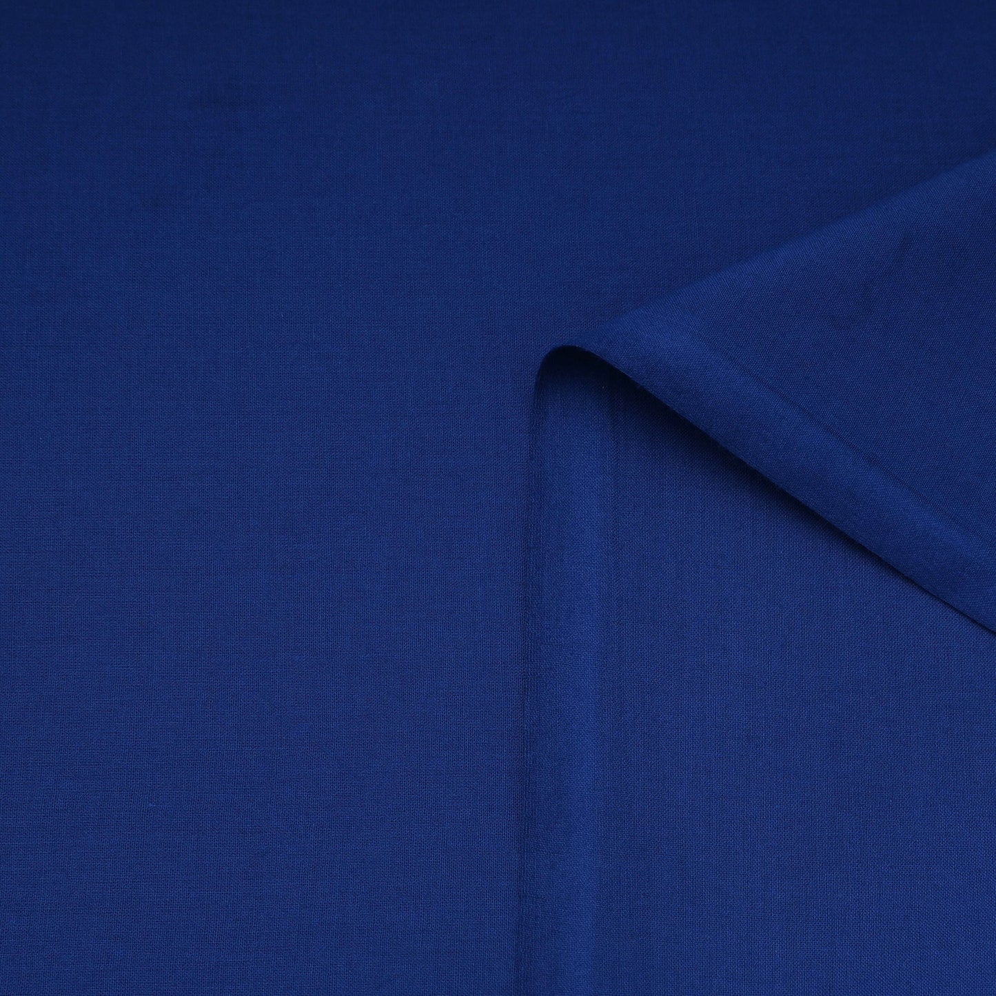 Blue Prewashed Cotton Plain Fabric