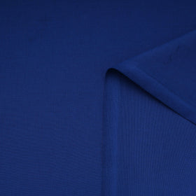 Blue Prewashed Cotton Plain Fabric