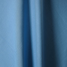 Blue - prewashed cotton plain fabric 21 - handcrafted