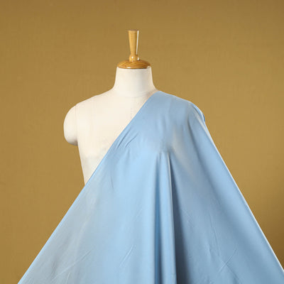 Blue - prewashed cotton plain fabric 22 - handcrafted