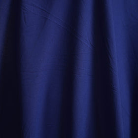 Blue - prewashed dyed cotton plain fabric 10 - handcrafted