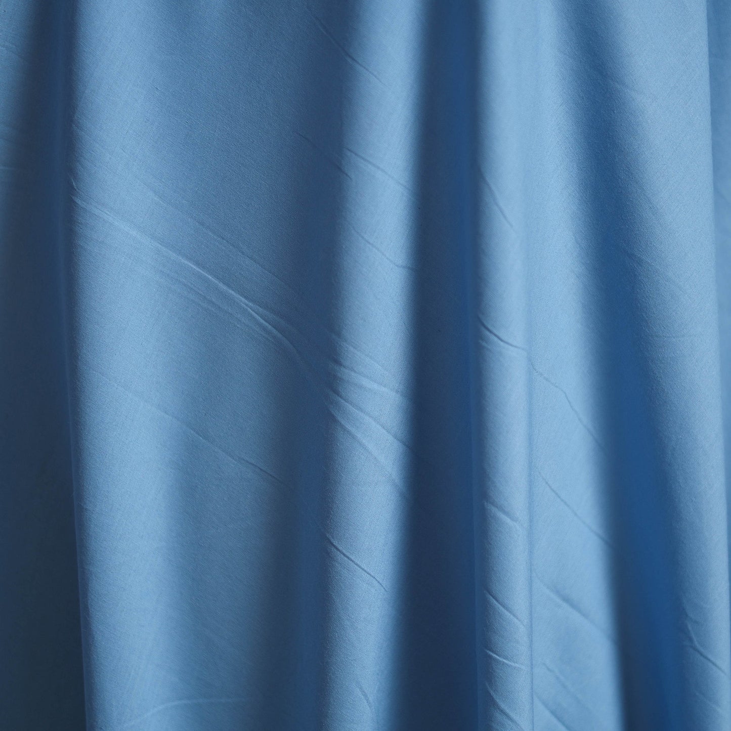 Light blue - prewashed dyed cotton plain fabric 47