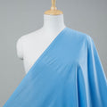 Blue Prewashed Plain Cotton Fabric