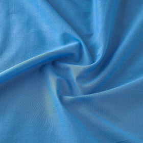  Blue Prewashed Plain Cotton Fabric