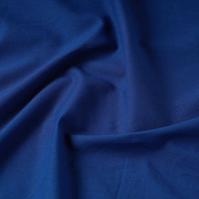  Blue Prewashed Plain Cotton Fabric