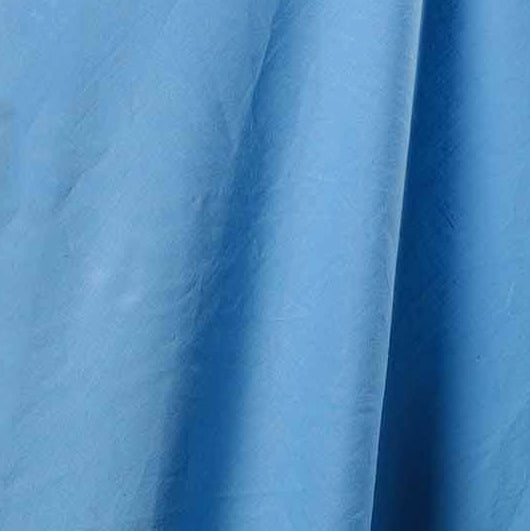 Blue - Prewashed Plain Cotton Fabric 14