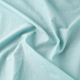  Blue Prewashed Plain Cotton Fabric 