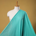 Blue Prewashed Slub Cotton Plain Fabric