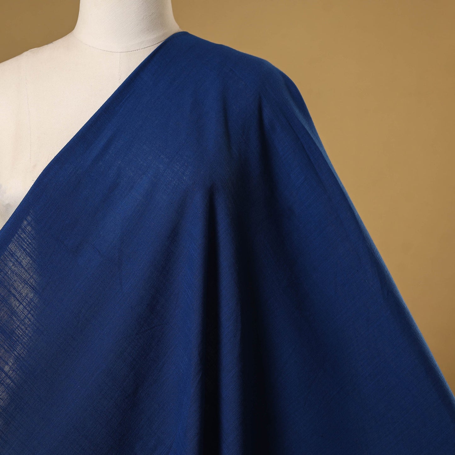 Prewashed slub cotton plain fabric 05 - handcrafted