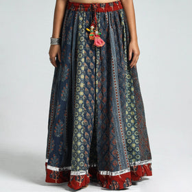 ajrakh long skirt 