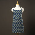  Ajrakh Print Cotton Apron with Pocket 32 