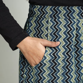 Buy Ajrakh Block Printed Cotton Elasticated Palazzo Online at iTokri.com