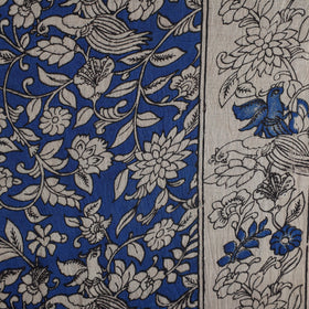 Printed cotton kalamkari fabric 04 - handcrafted