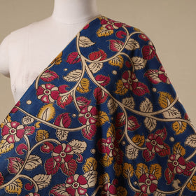 Printed cotton kalamkari fabric 09 - handcrafted