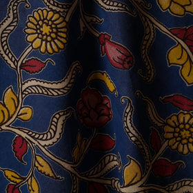 Printed cotton kalamkari fabric 16 - handcrafted